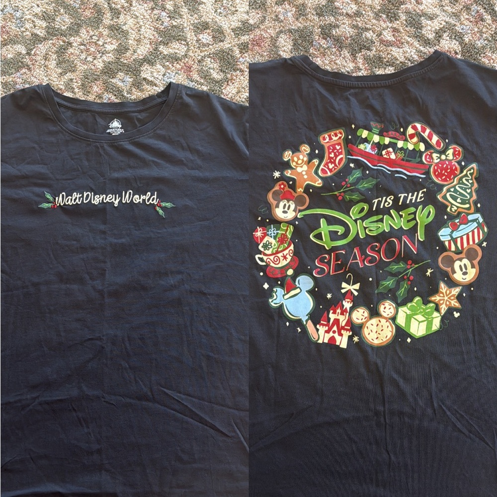 Walt Disney christmas tee cotton womens size 3X
